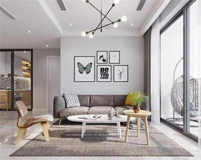 Đèn cao cấp trang trí phòng khách chung cư