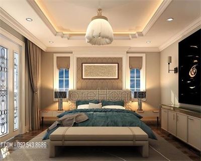 Đèn cao cấp trang trí nối thất phòng ngủ khách sạn 5 sao